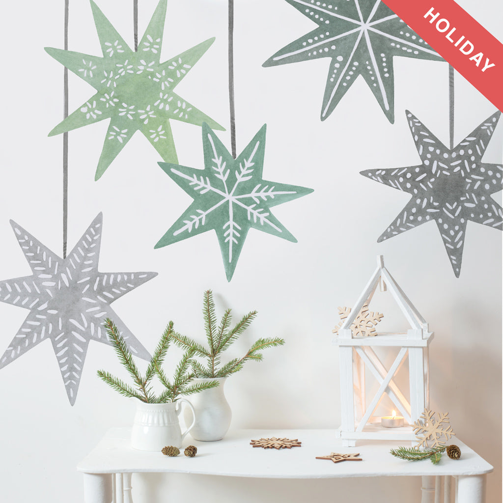 Holiday Star Kit Wall Decals