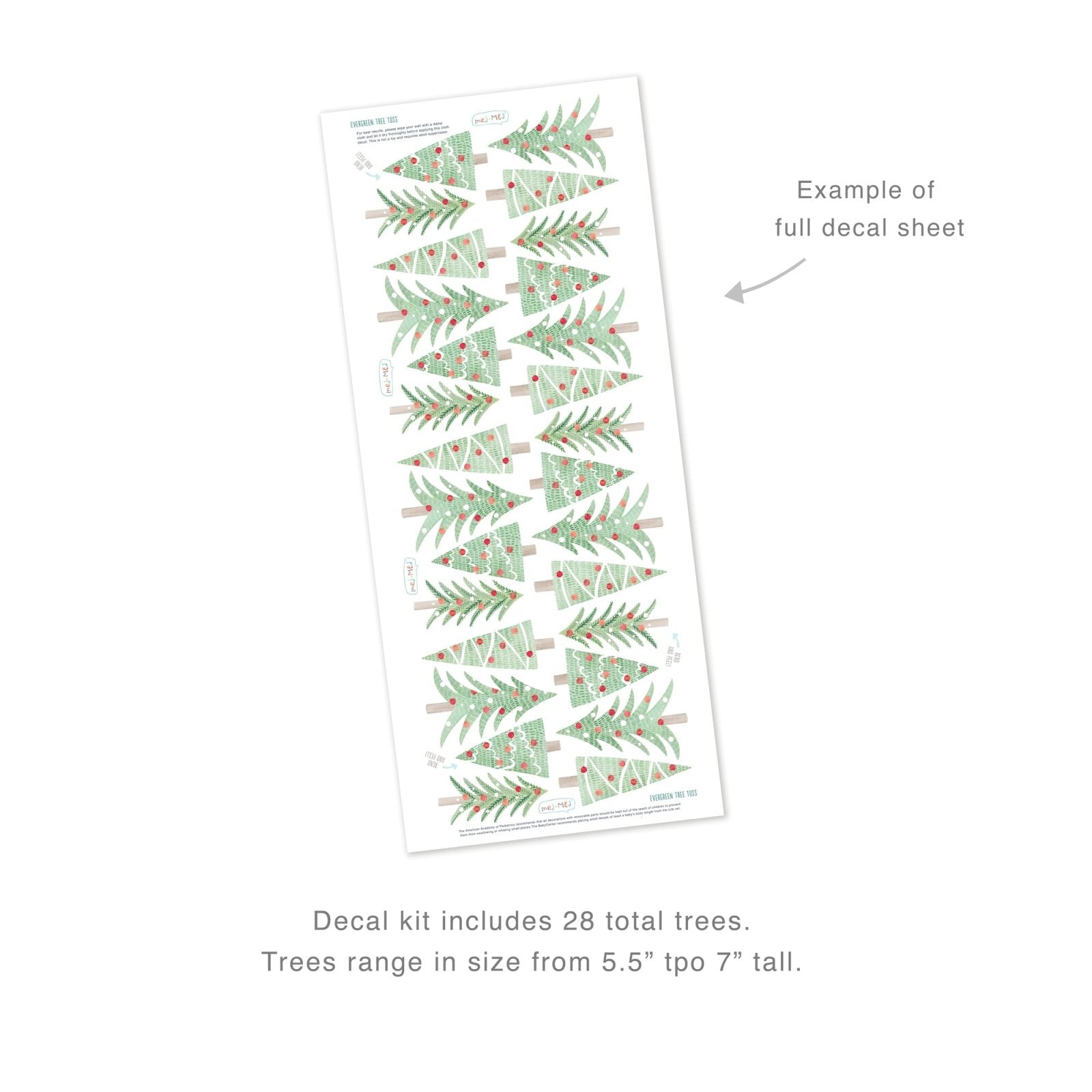Christmas Tree Wall Decals