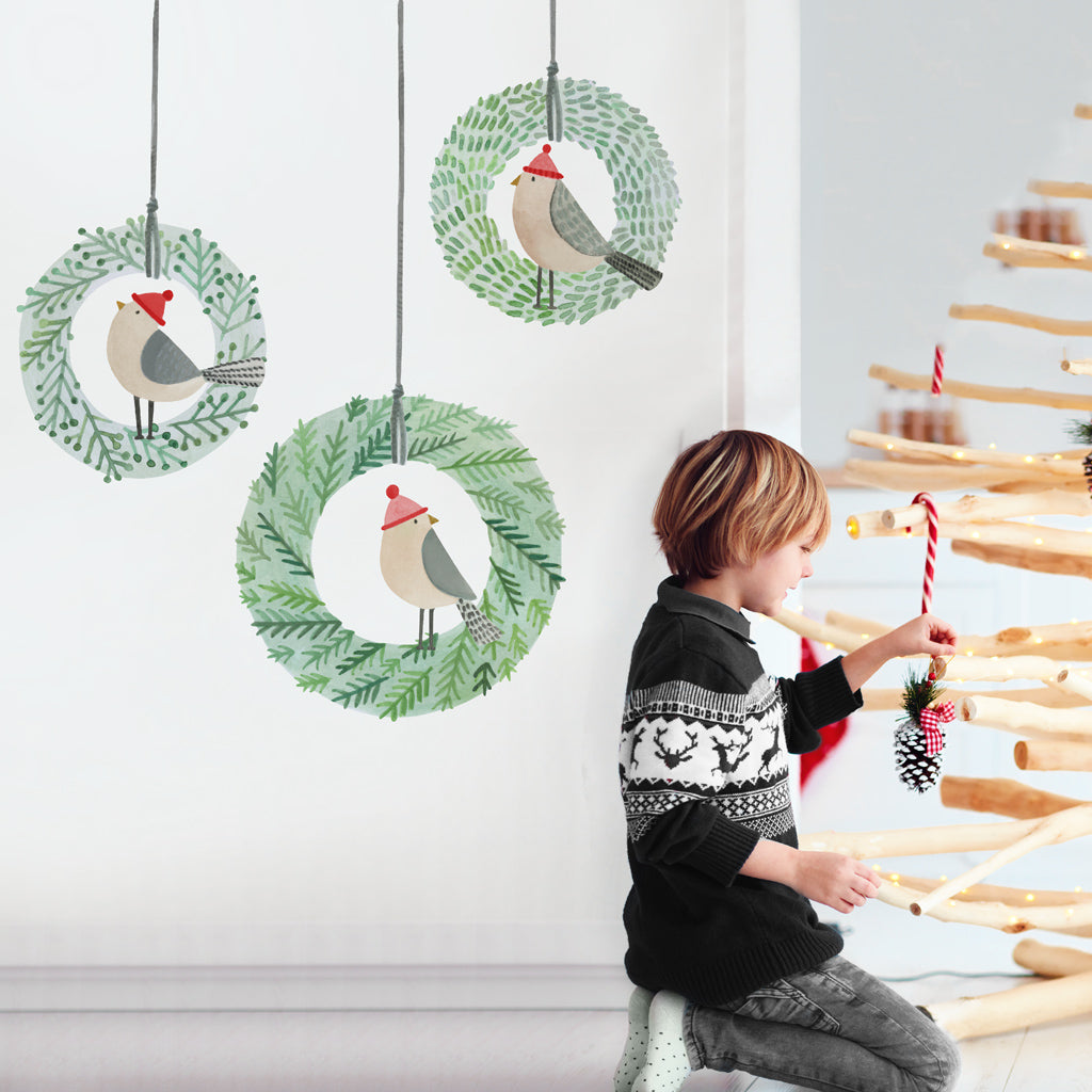Wreath Kit Wall Decals