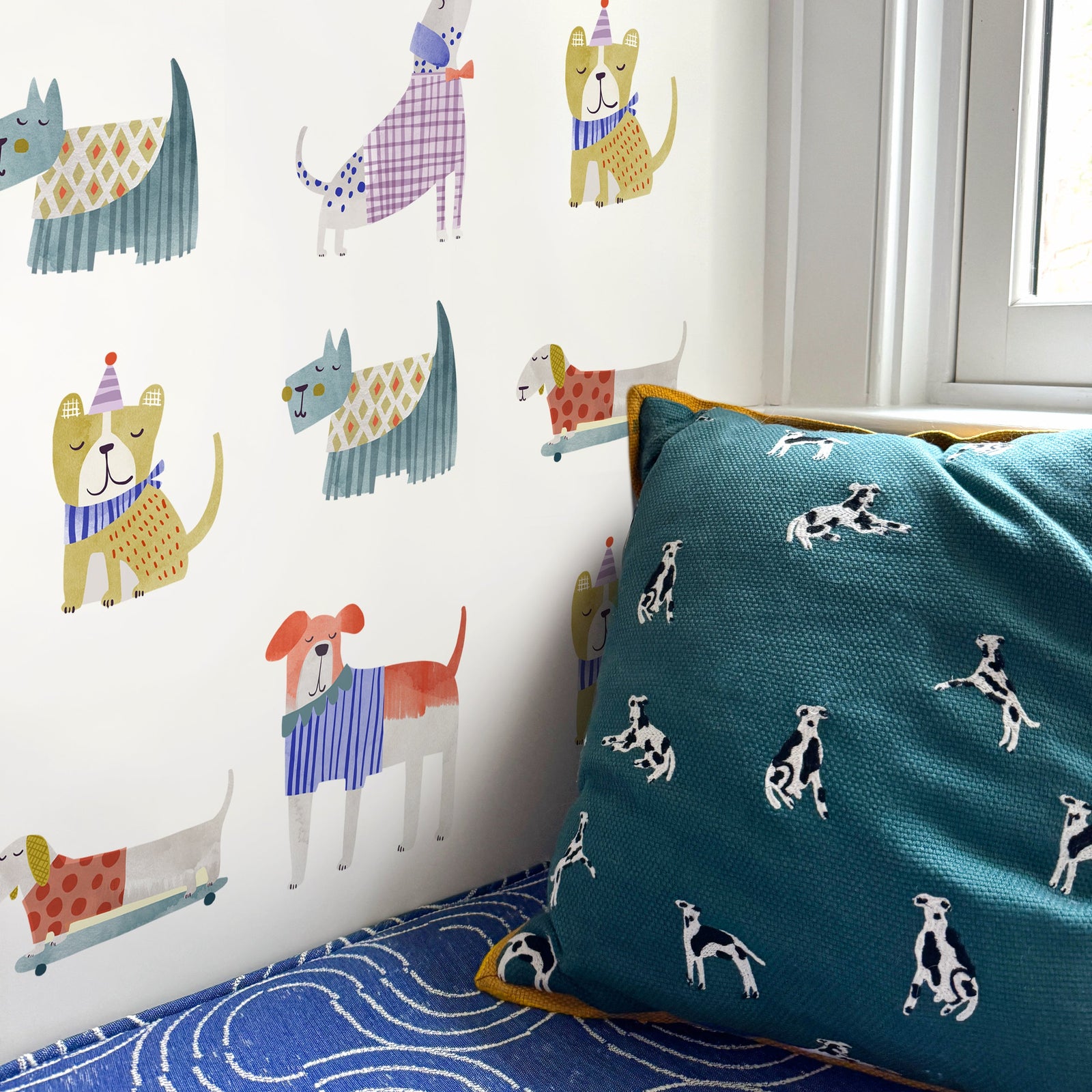 Dog Toss Wall Decals - Spritz