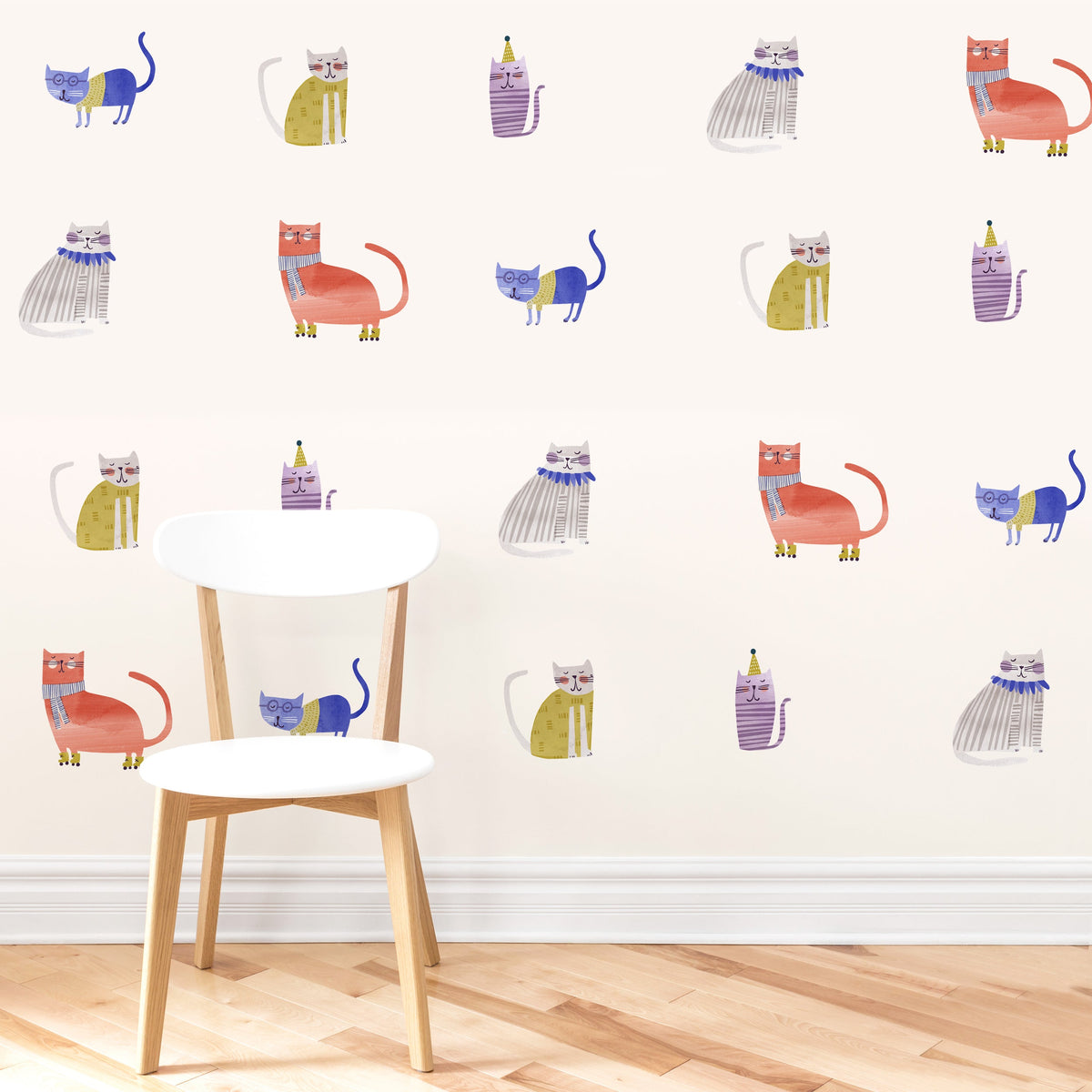 Cat Toss Wall Decal Set - Spritz