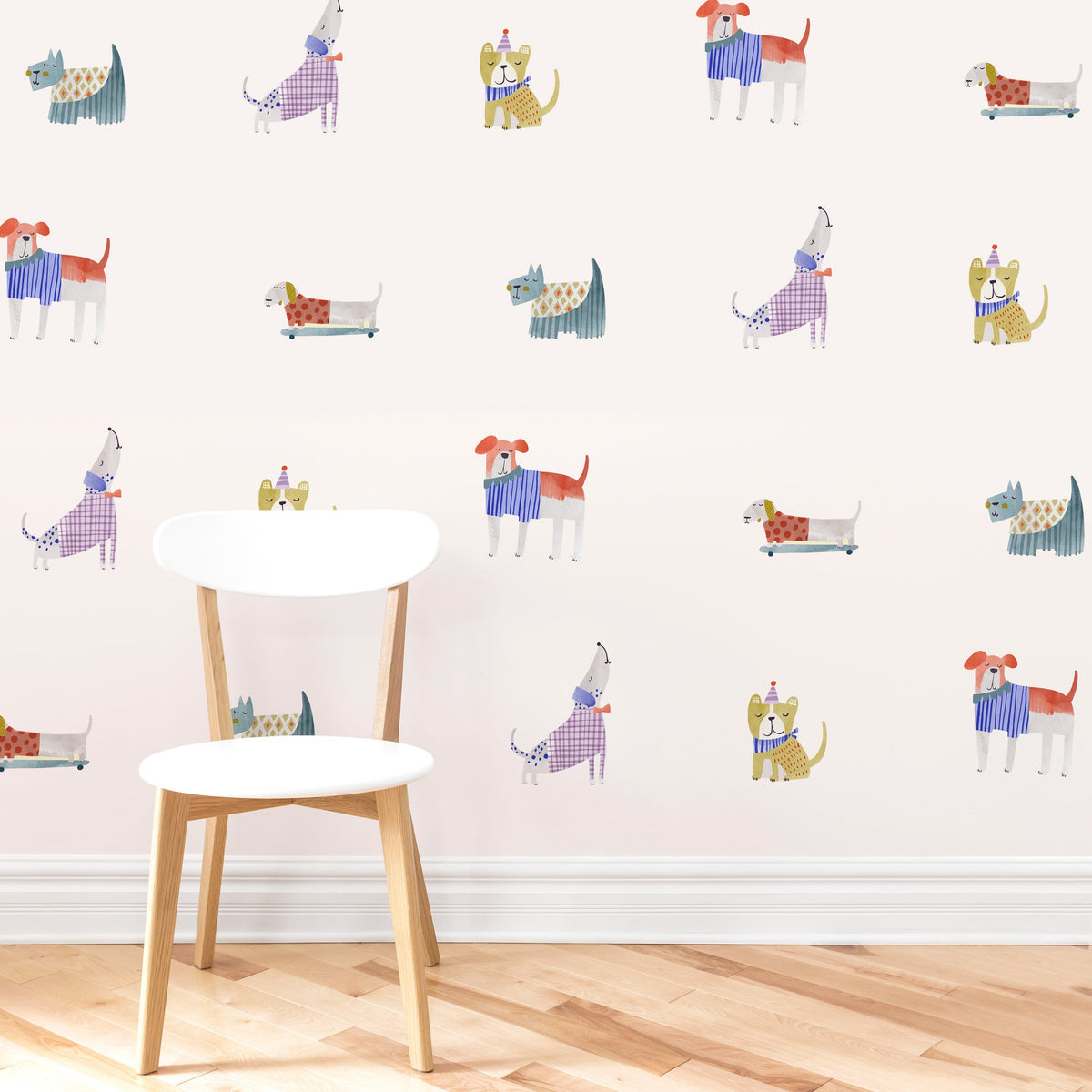 Dog Toss Wall Decal Set - Spritz