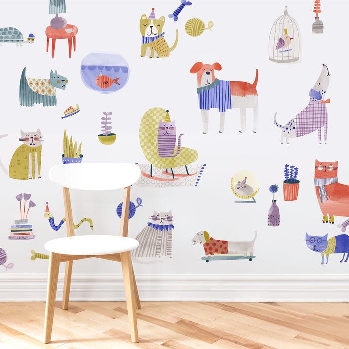 Small Pet House Wall Decal Set - Spritz