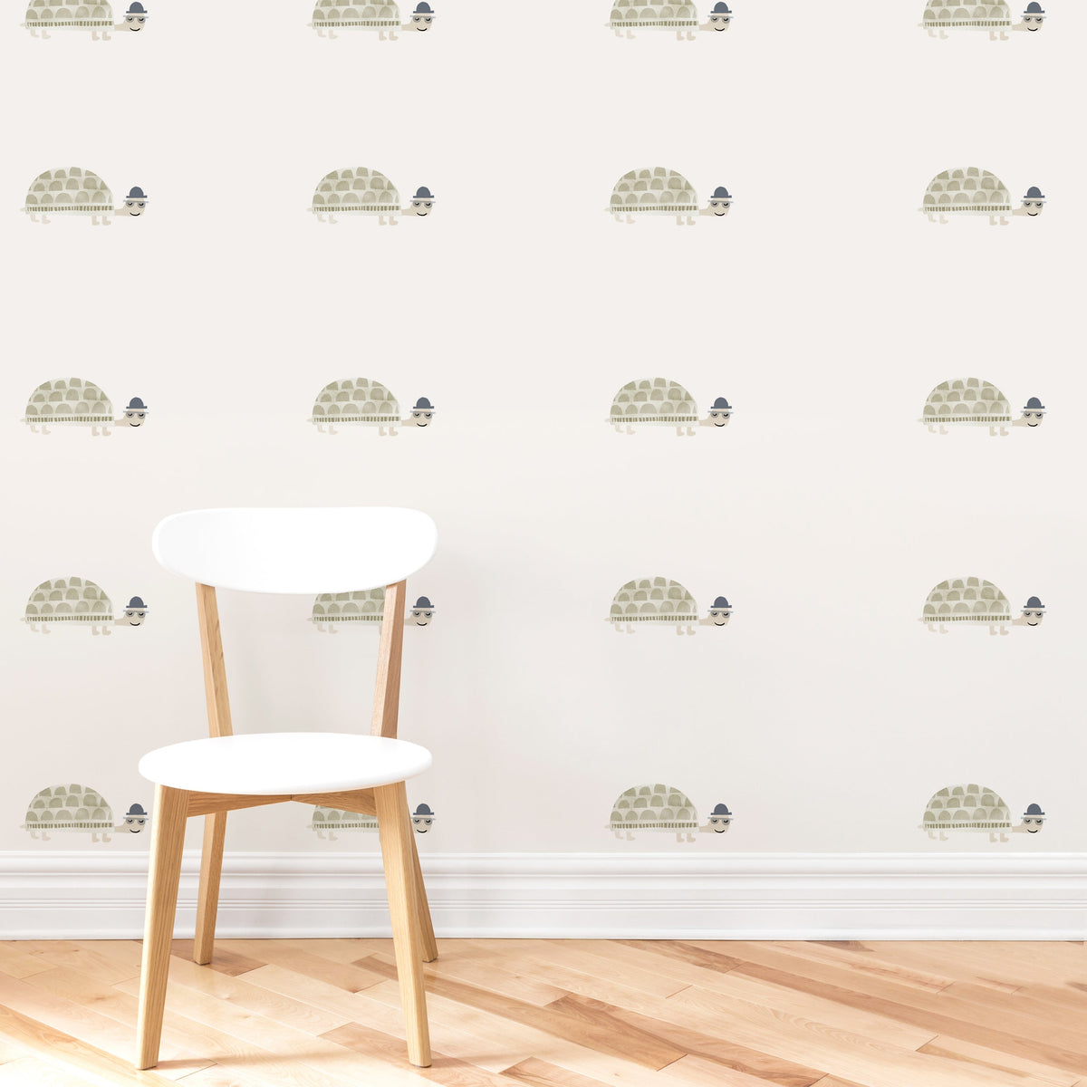 Pet Turtle Toss Wall Decal Set - Latte