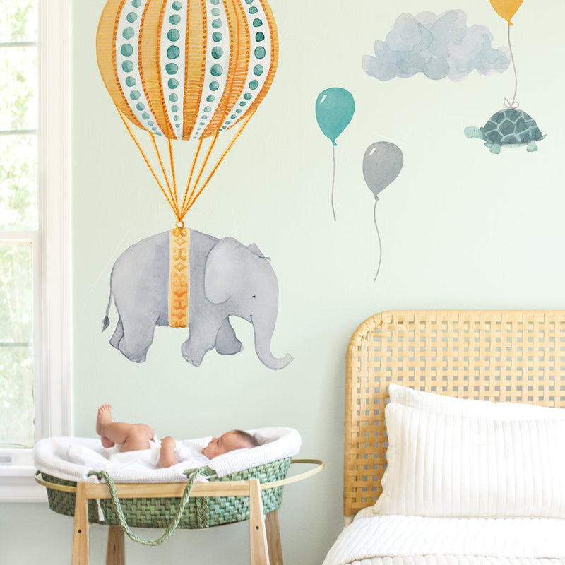 Soaring Friends Wall Decal Set - Neutral