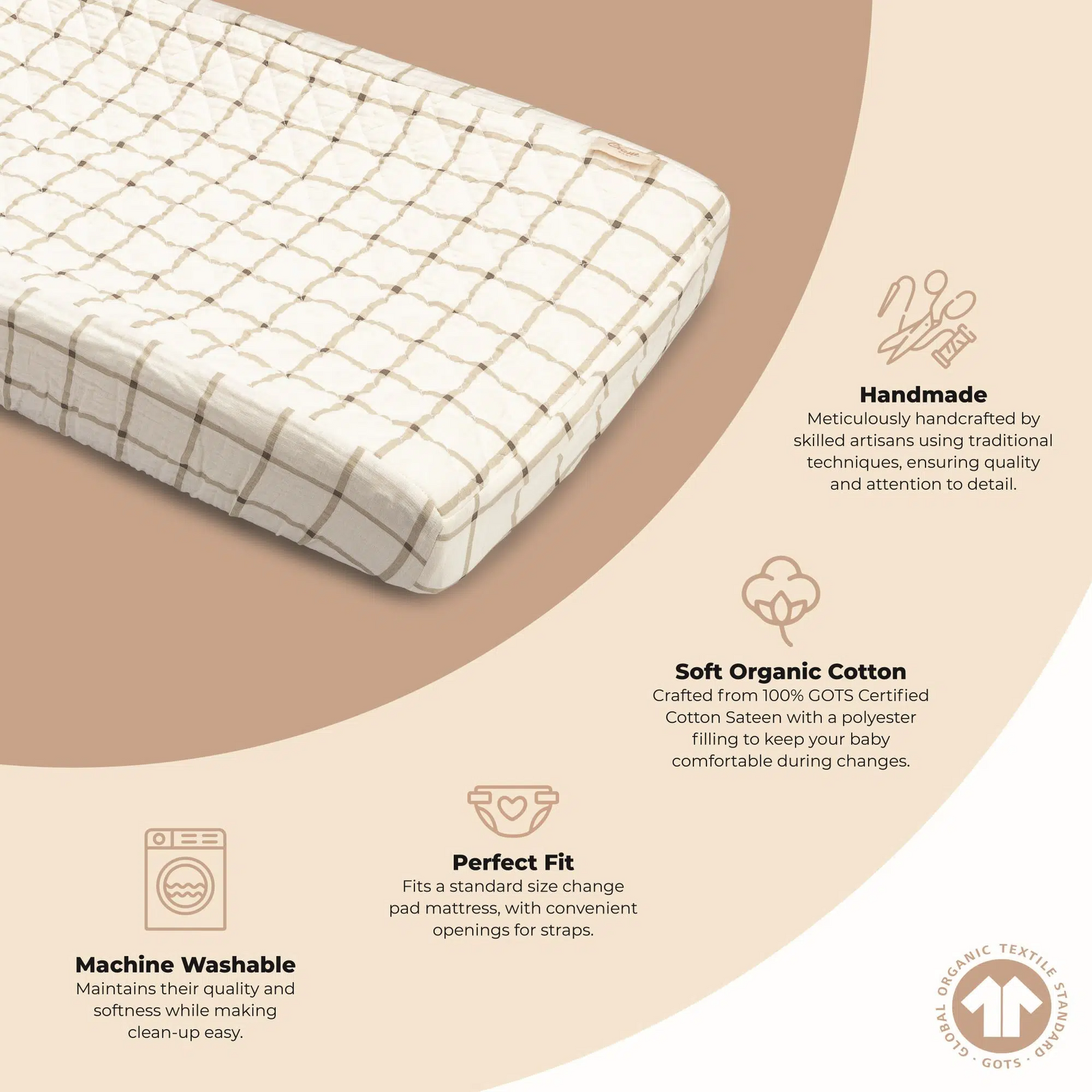 Check Changing Pad Cover