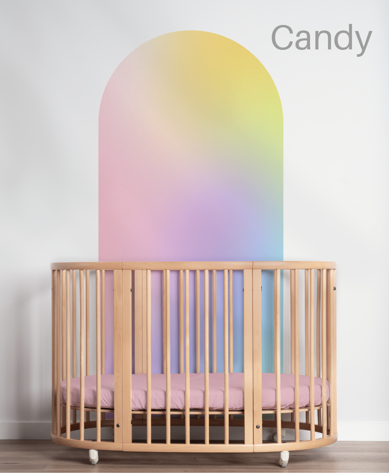 Large Holographic Arch Wall Decal