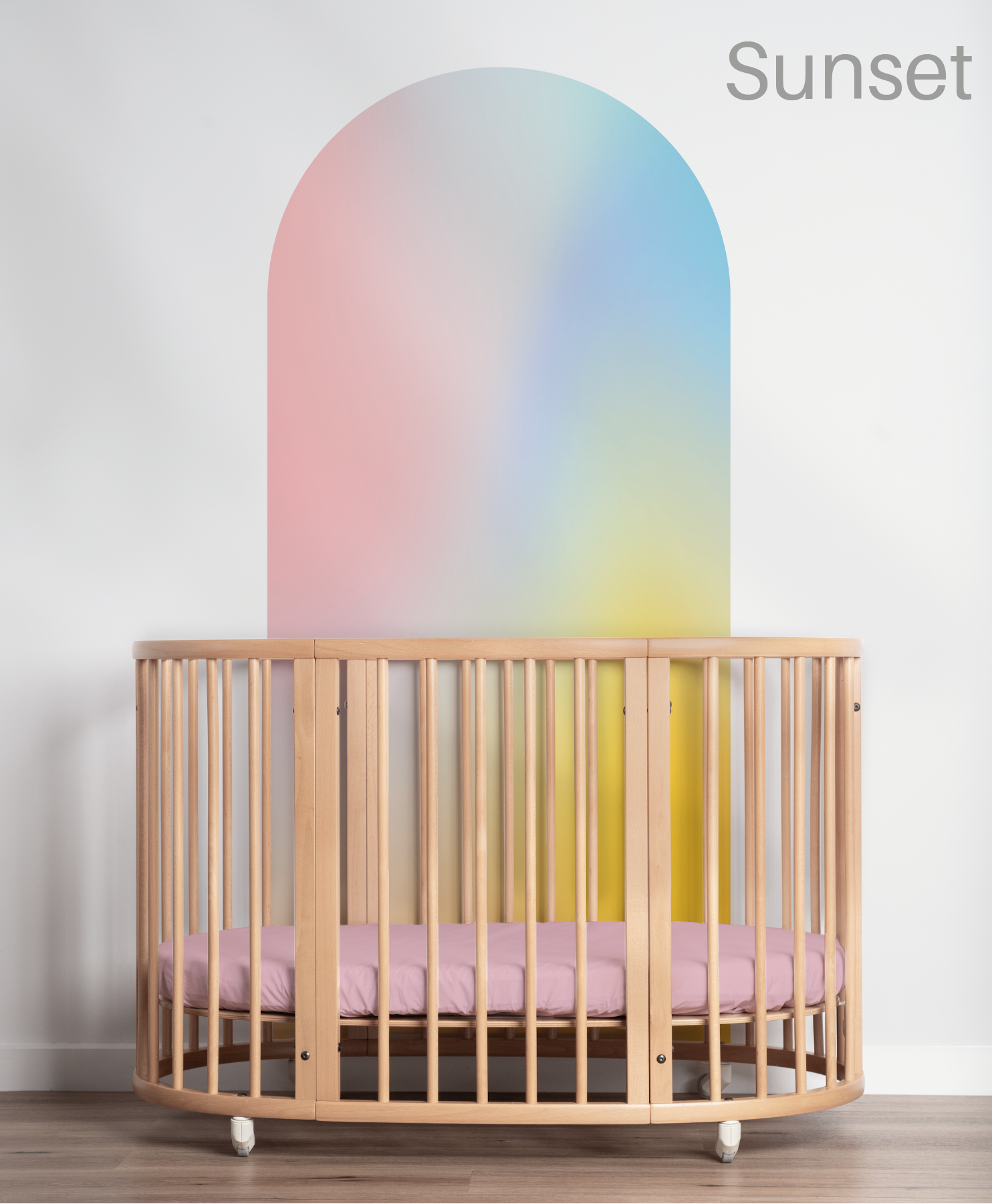 Large Holographic Arch Wall Decal