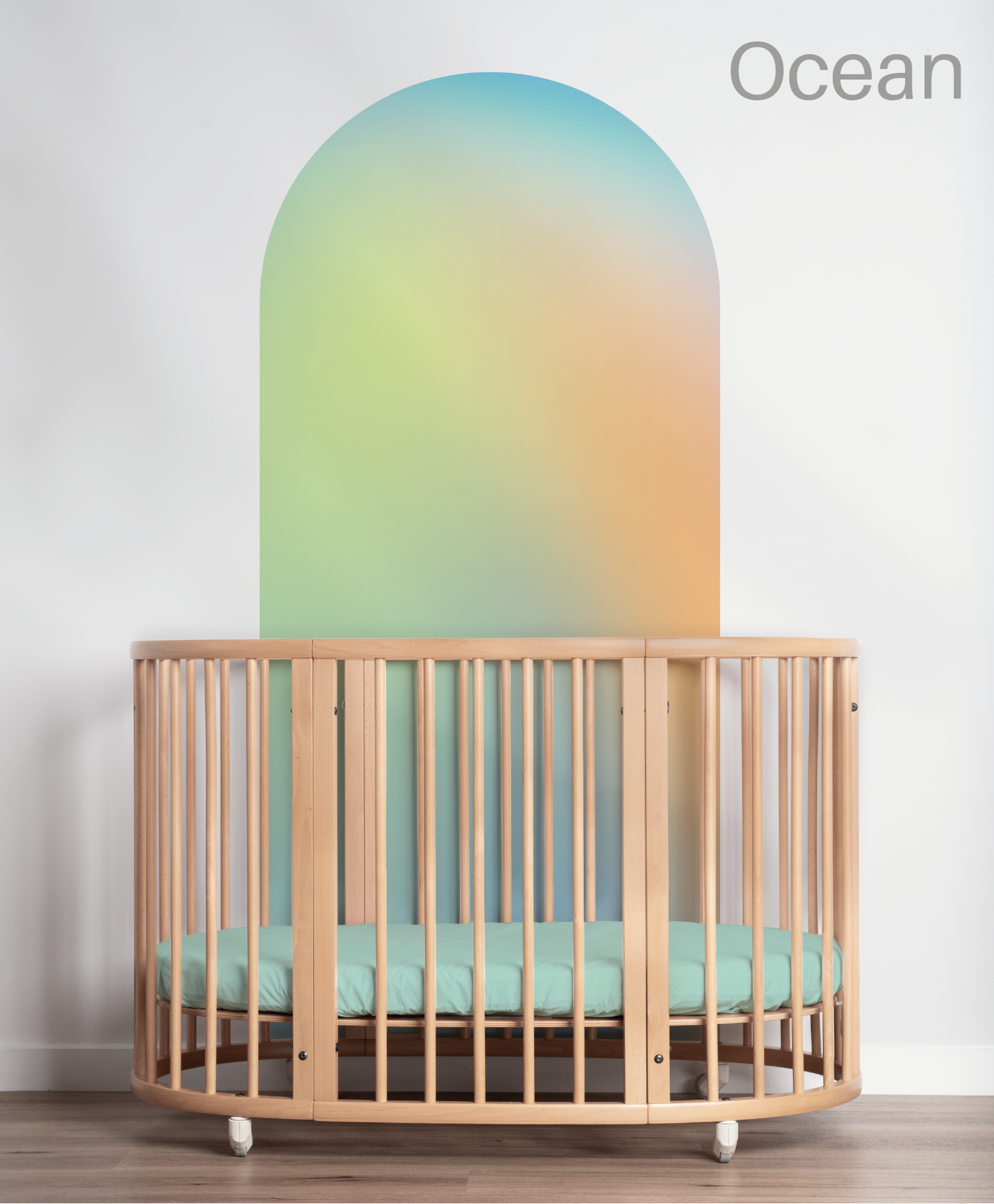 Large Holographic Arch Wall Decal
