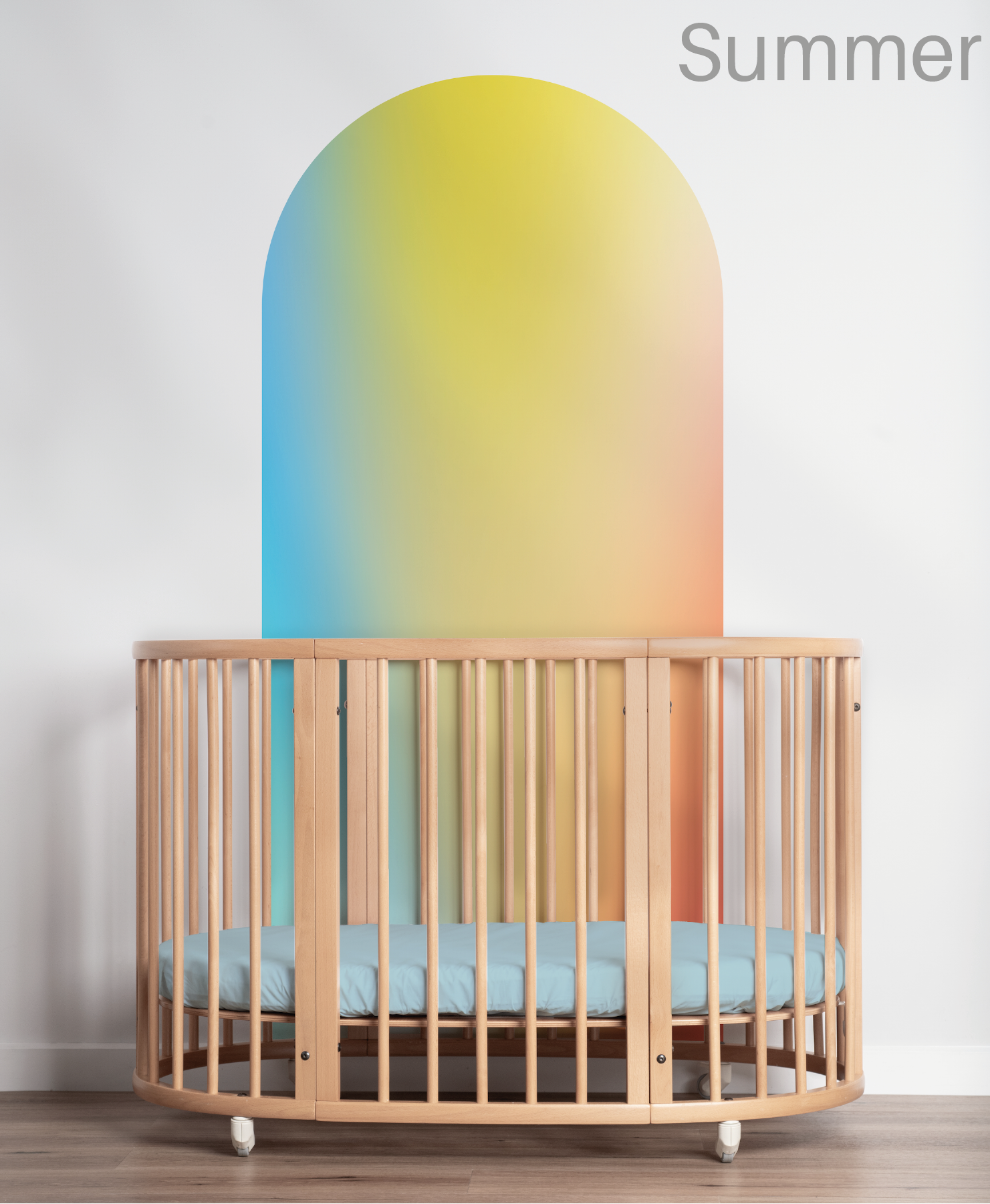 Large Holographic Arch Wall Decal