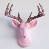Faux Deer Sculpture