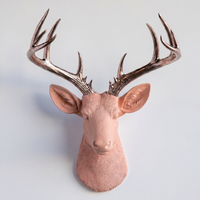 Faux Deer Sculpture