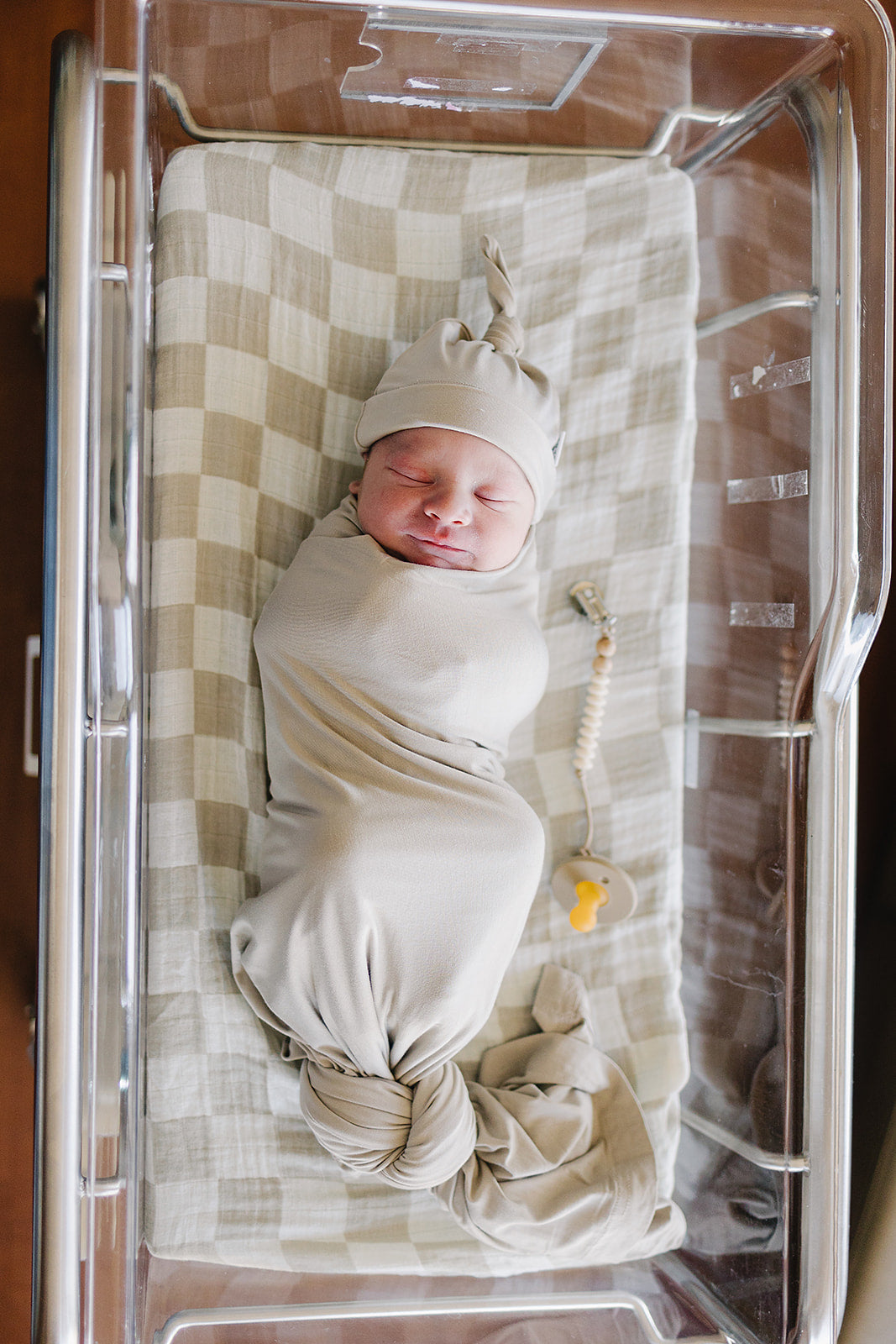 Oatmeal Bamboo Stretch Swaddle Blanket