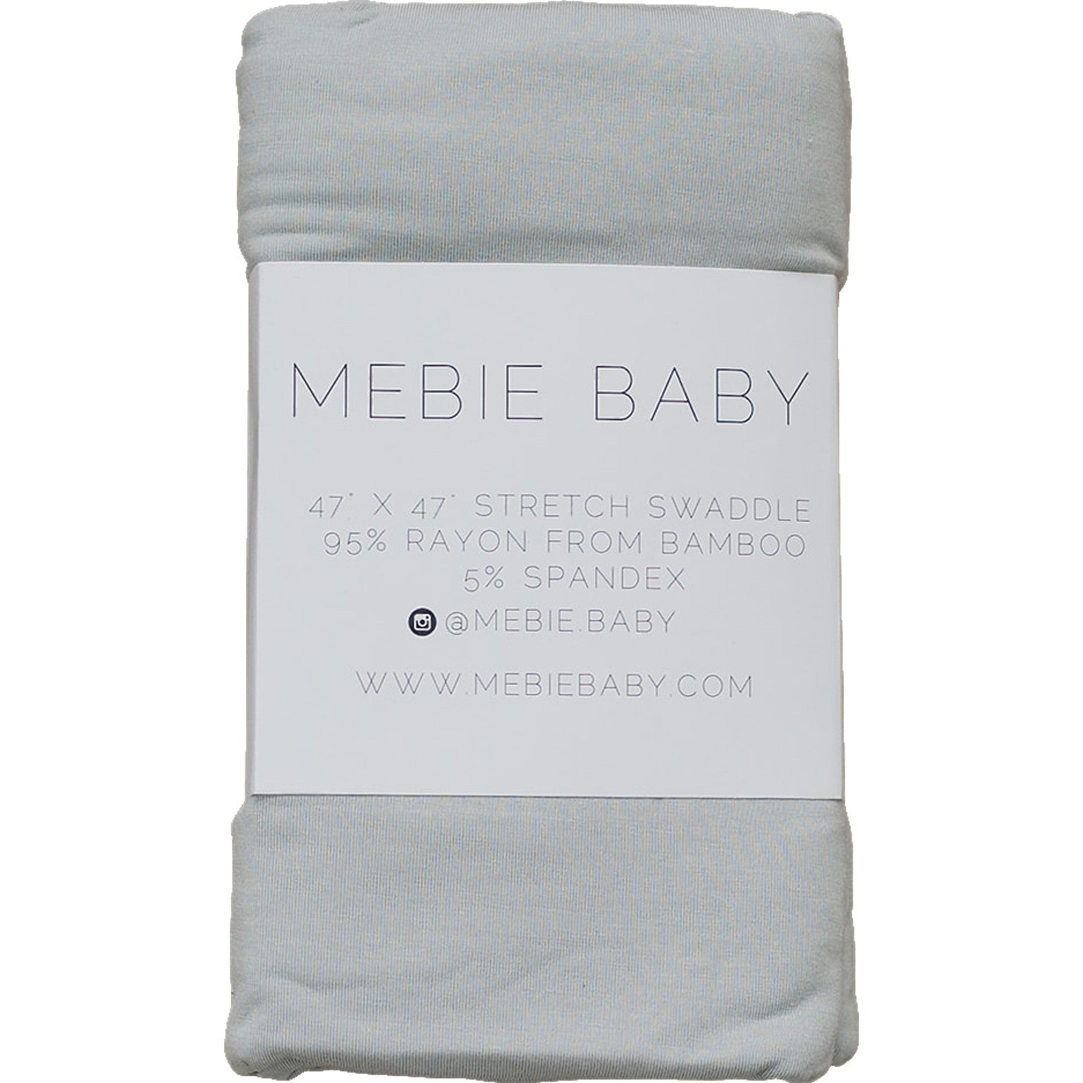 Stone Bamboo Stretch Swaddle Blanket