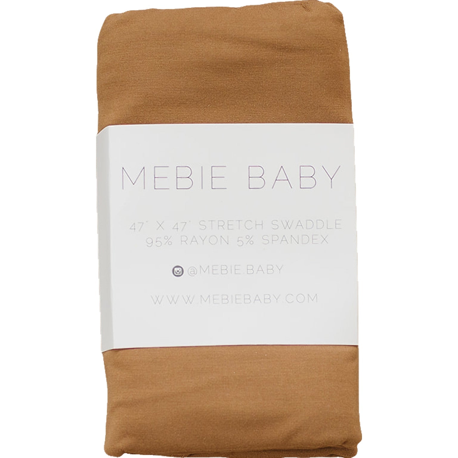 Mustard Bamboo Stretch Swaddle Blanket