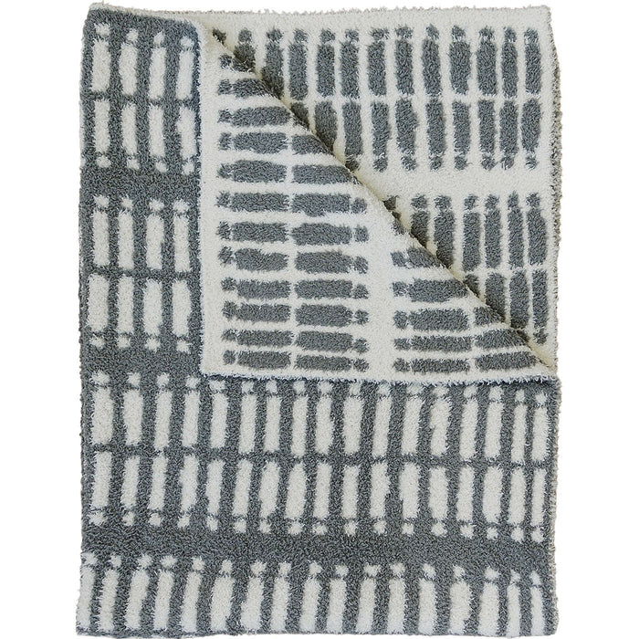 Grey Plush Blanket