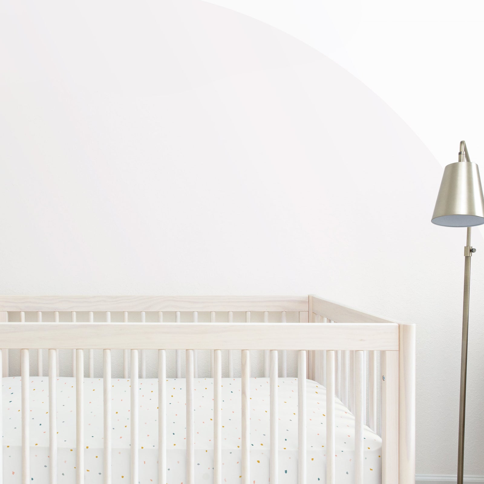 Dotty Organic Crib Sheet