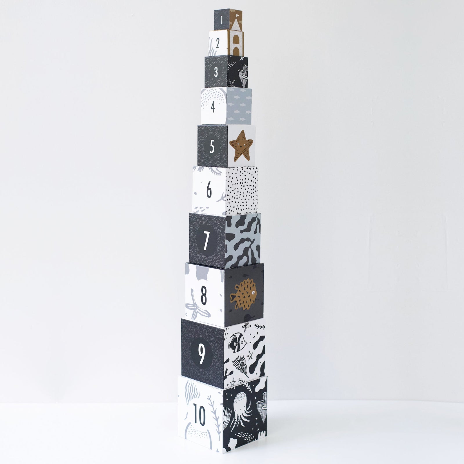 Ocean Animals Nesting Blocks