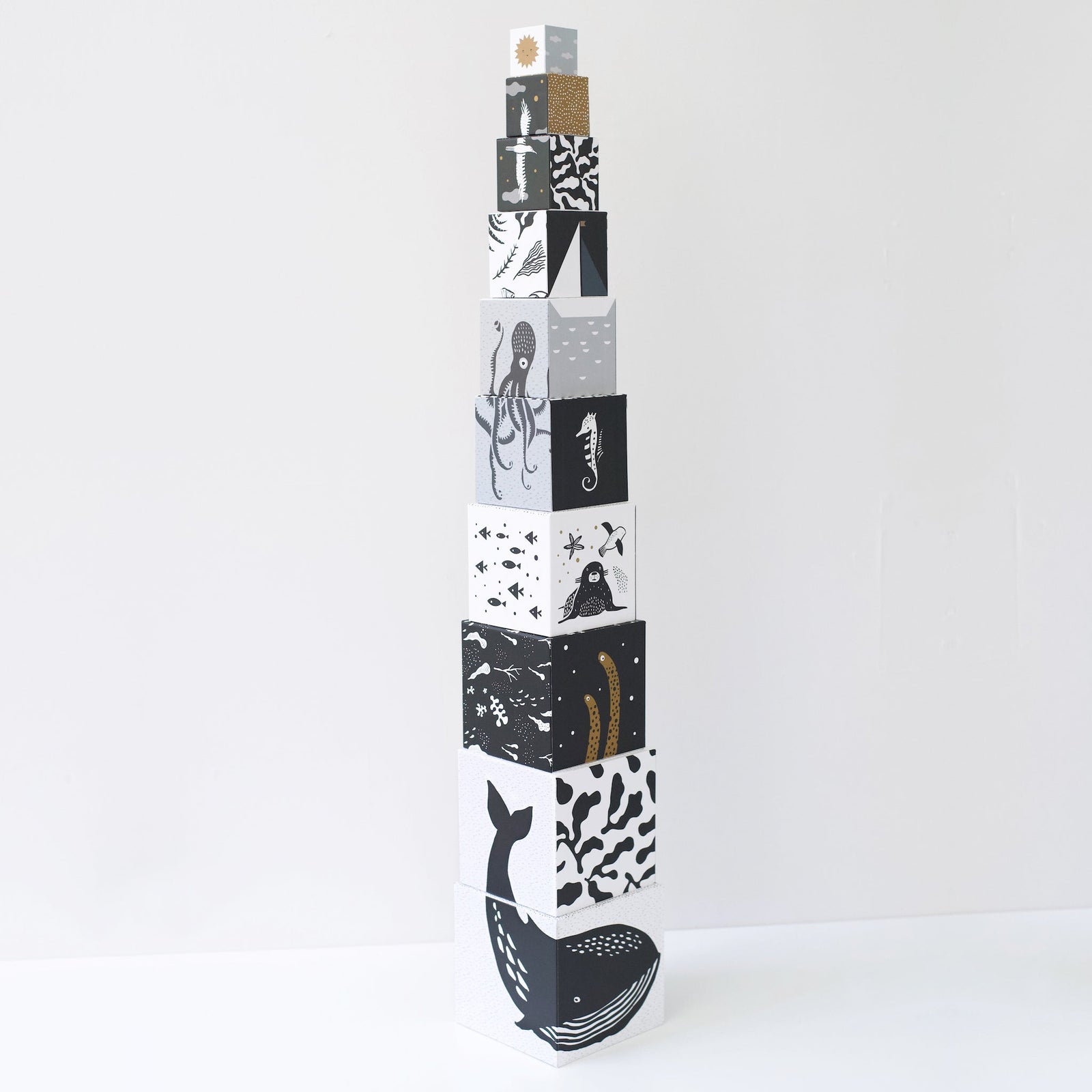 Ocean Animals Nesting Blocks