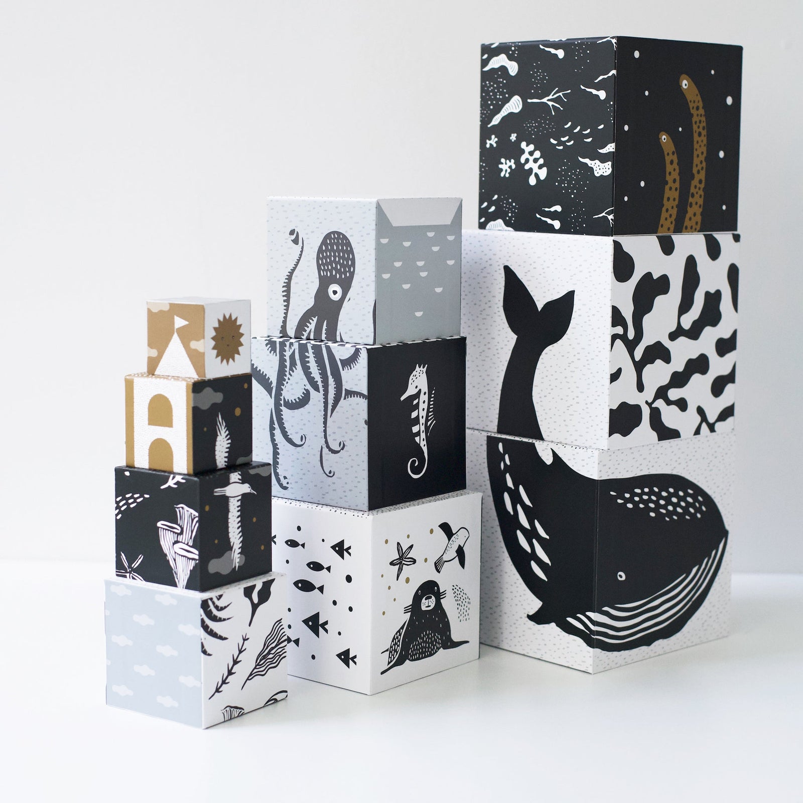 Ocean Animals Nesting Blocks