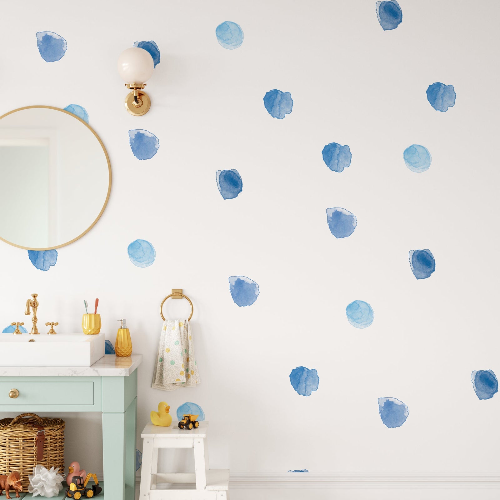 Ocean Dot Wall Decals