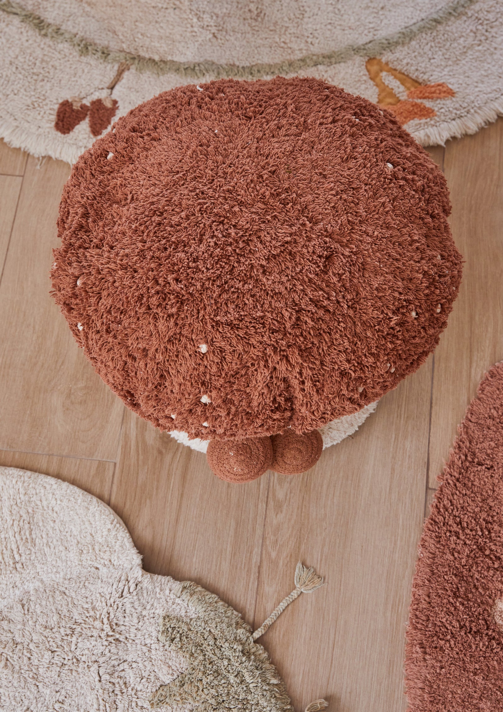 Boletus Mushroom Pouf