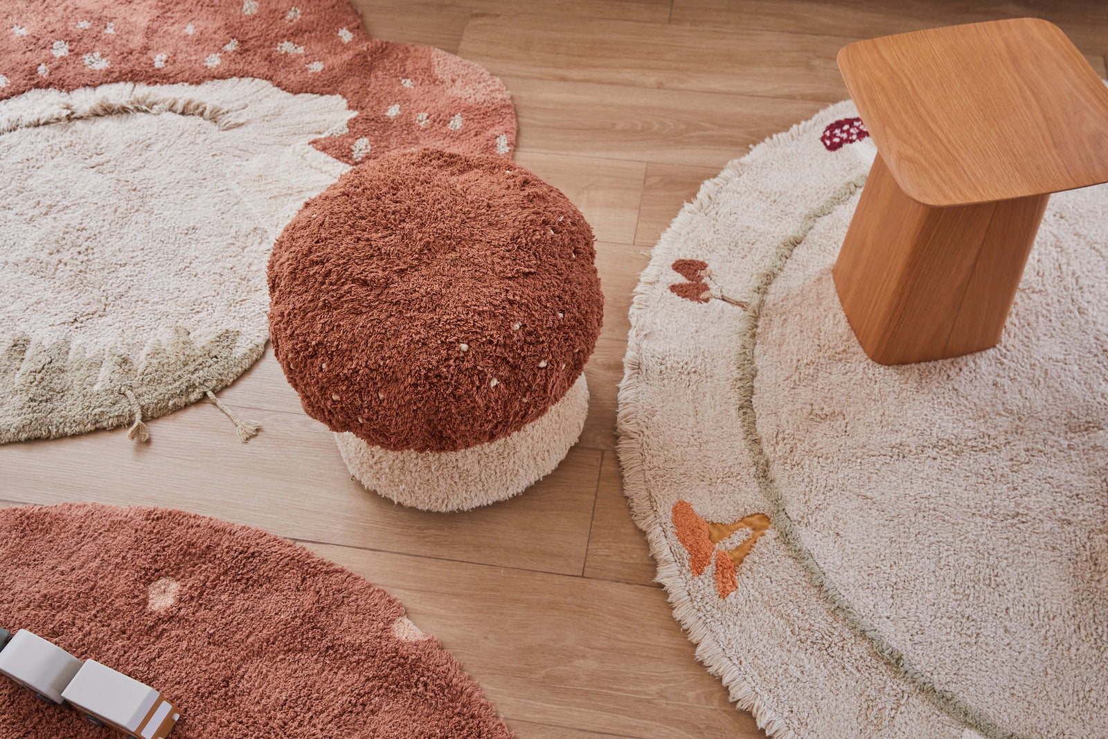 Boletus Mushroom Pouf