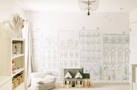 Parisian Street Wallpaper Mural