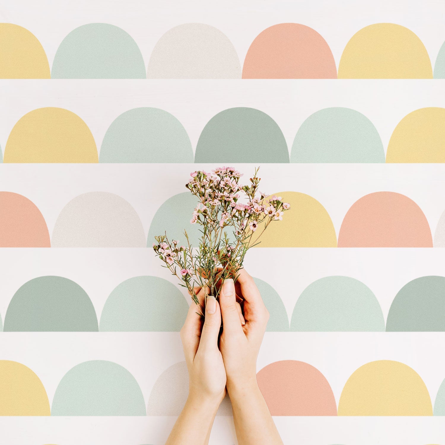 Light Pastel Clouds Wallpaper