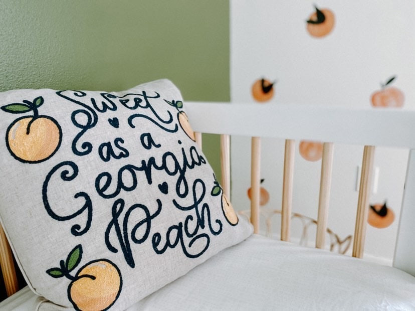 Peach Wall Decals