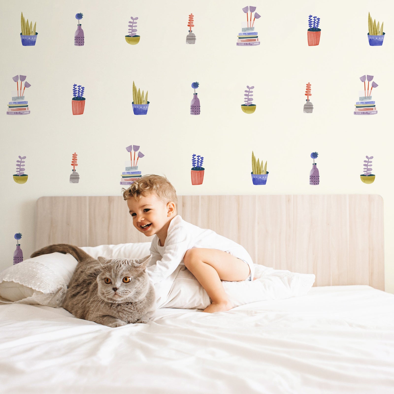 House Plant Toss Wall Decals - Spritz
