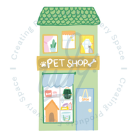 Pet Shop Wall Decal