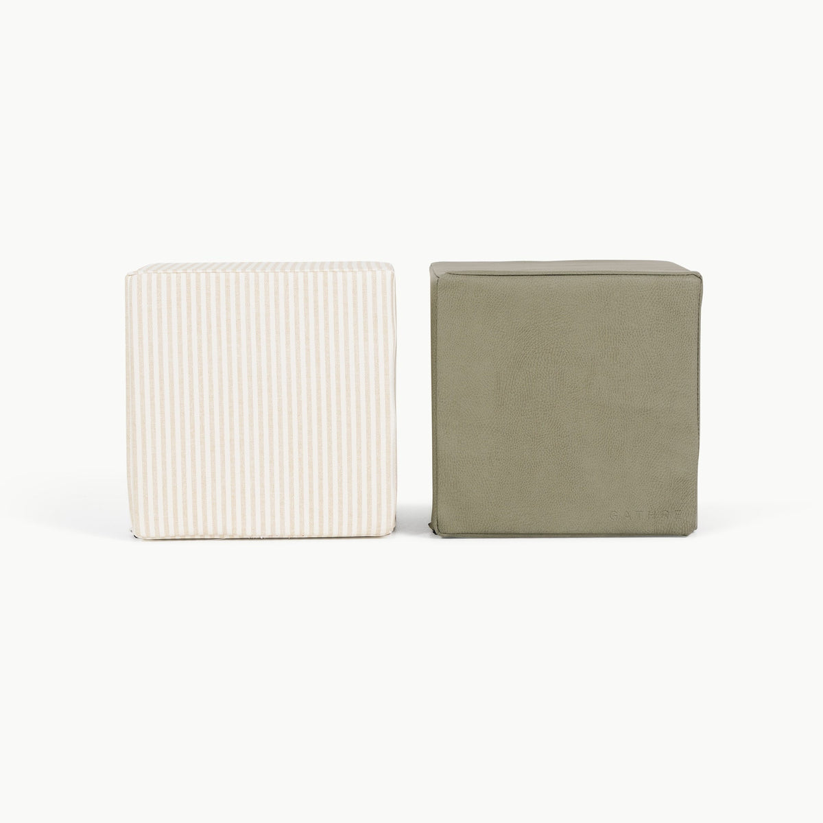 Vegan Leather Play Cube Set