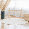 Linen Round Playmat - Ivory