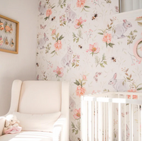 Posey Wallpaper by Clara McAllister