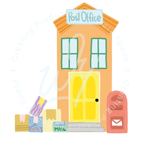 Post Office Wall Decal