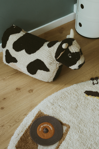 Lola Cow Pouf