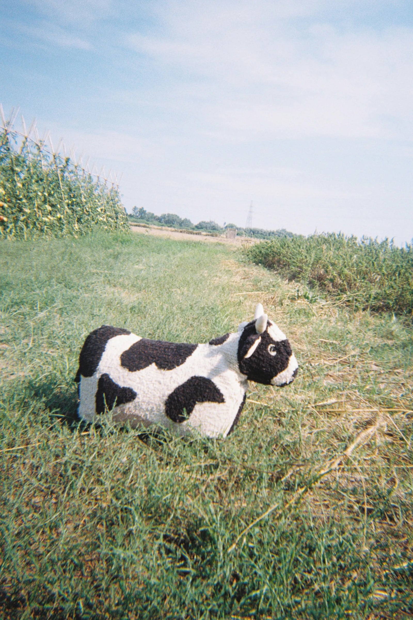 Lola Cow Pouf