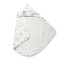 Rainbow Organic Baby Towel
