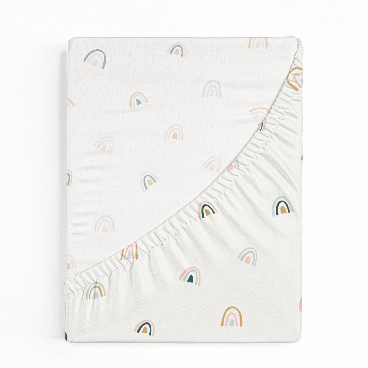 Over the Rainbow Organic Crib Sheet