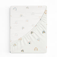 Over the Rainbow Organic Crib Sheet