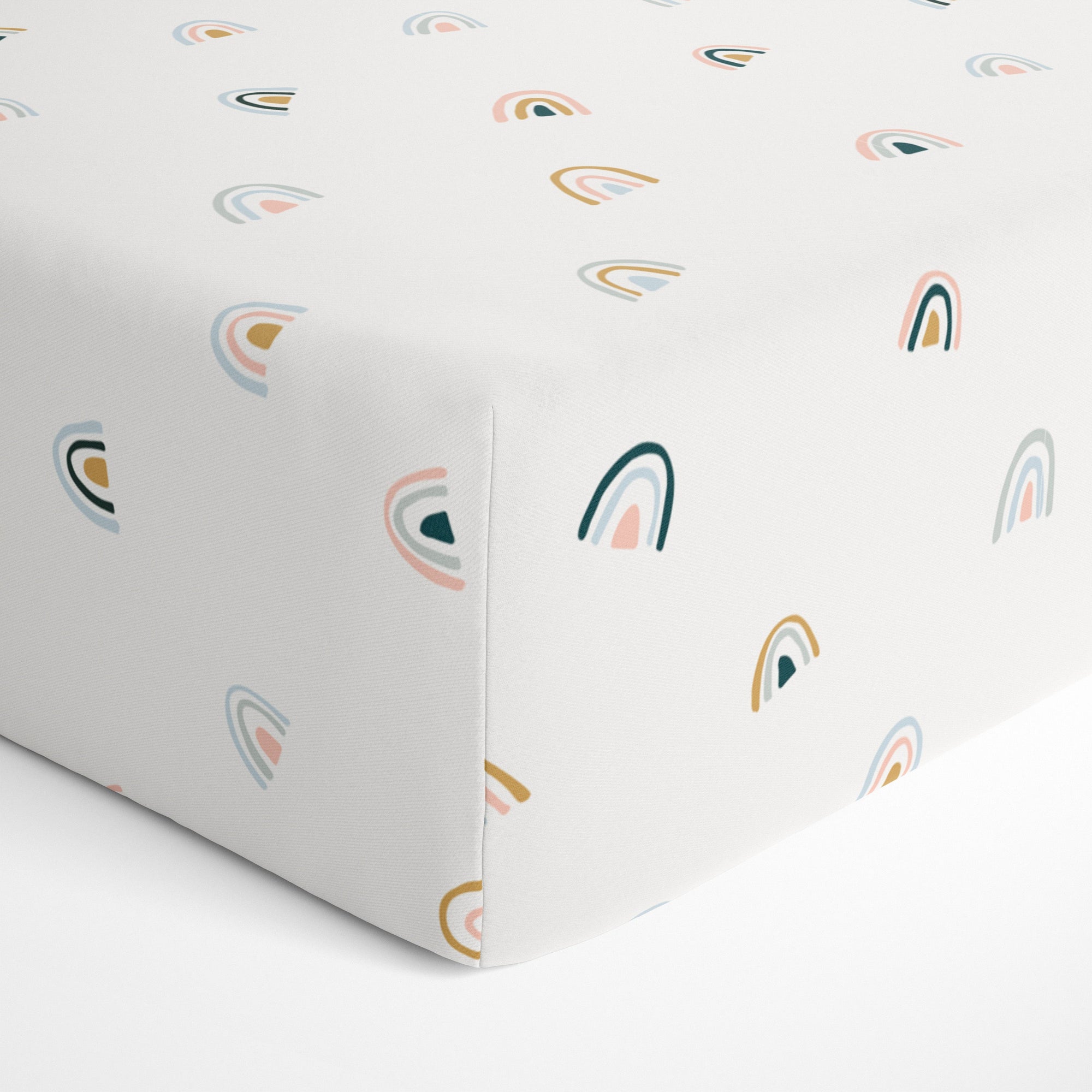 Over the Rainbow Organic Crib Sheet