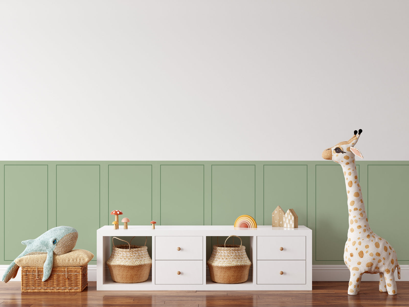 Rectangle Molding Wall Decal Panels