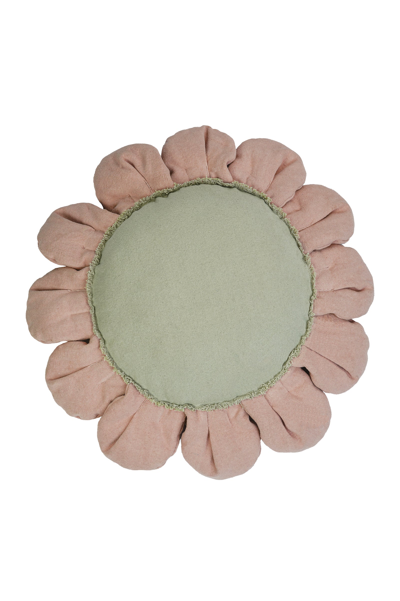 Pink Daisy Floor Cushion