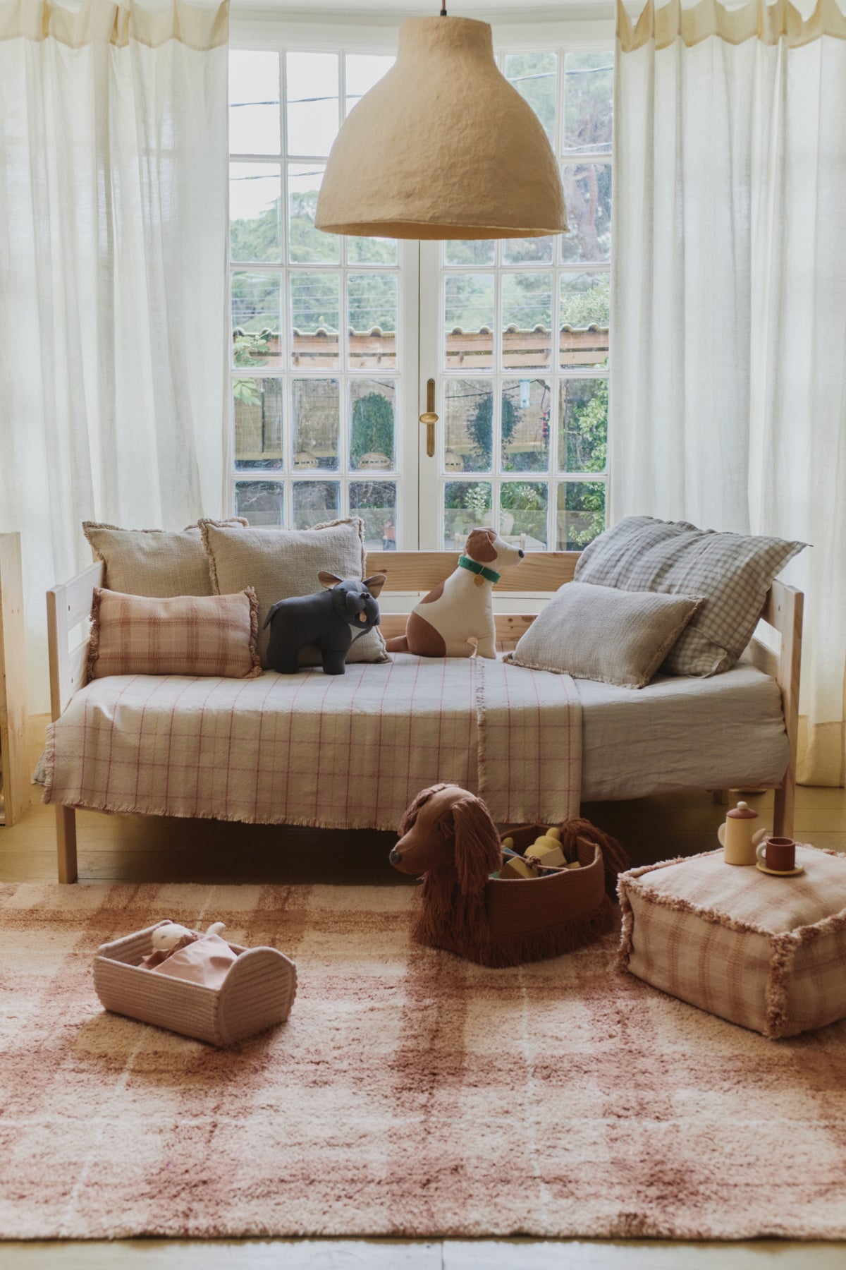Tartan Plaid Handloomed Pillow