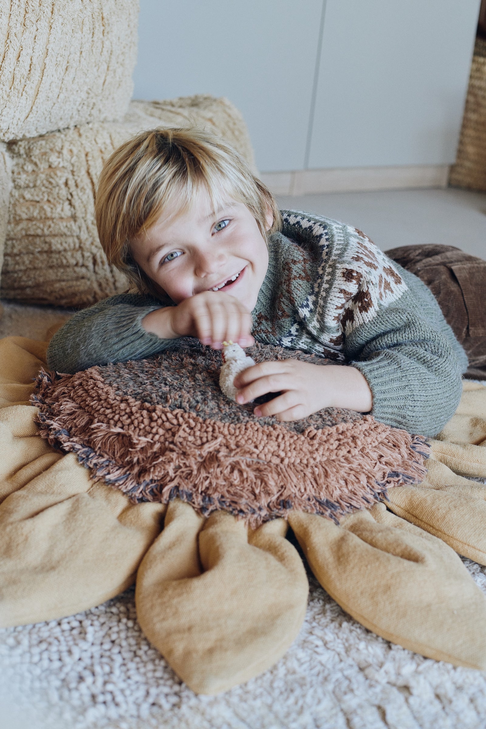 Sunflower Floor Cushion