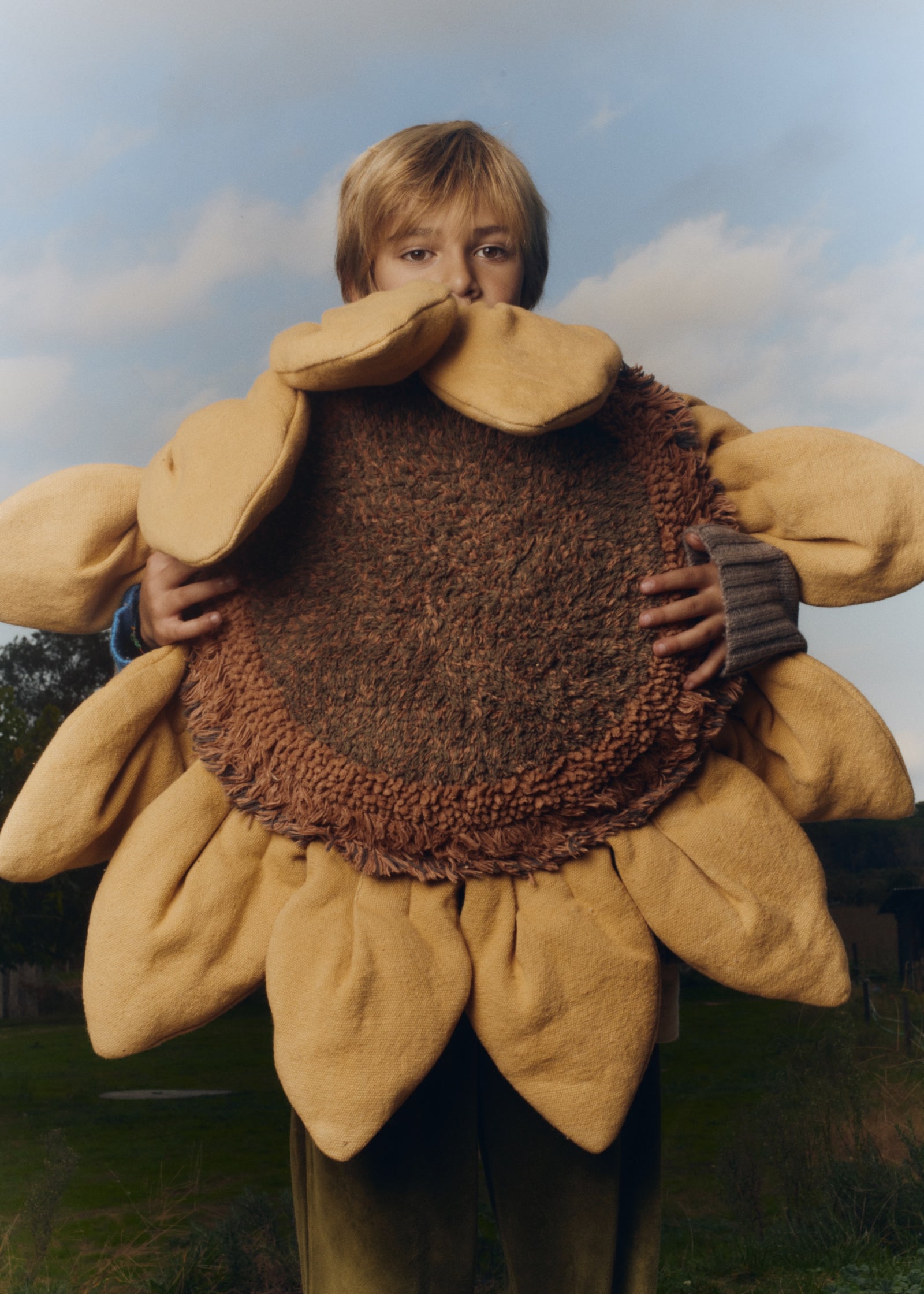 Sunflower Floor Cushion