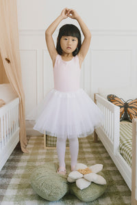 Ballerina standing on Water Lily Pad Floor Cushion