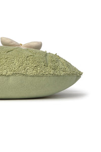 Side View of Water Lily Pad Floor Cushion