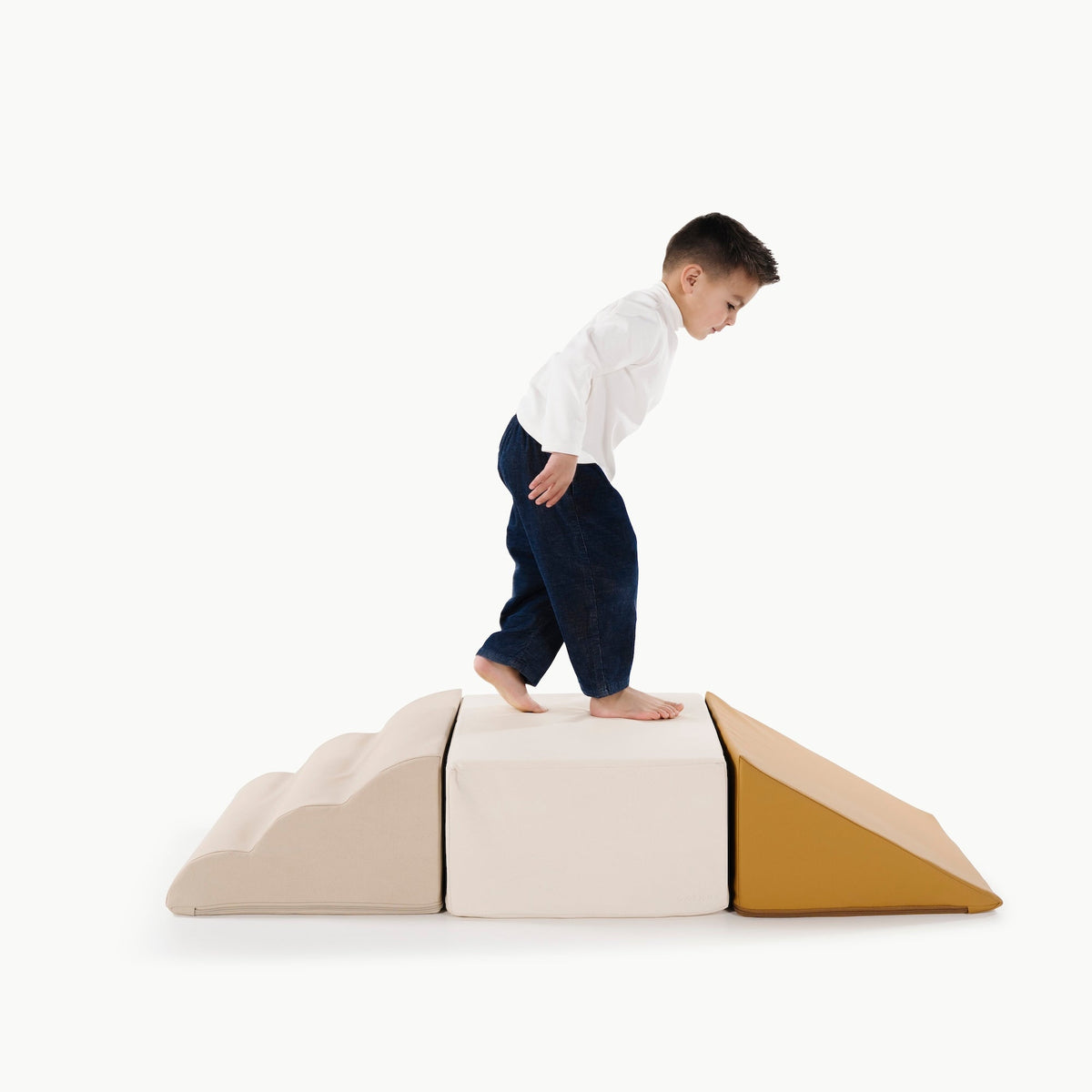 Vegan Leather Mini Climber Playset